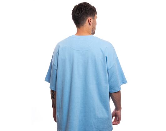 T-Shirt Karl Kani Woven Signature Heavy Jersey Boxy Diner Tee light blue