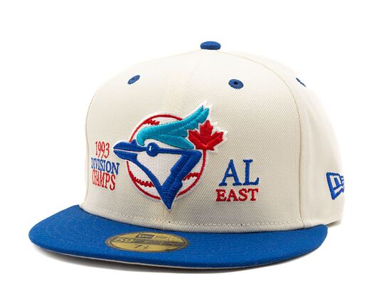 Kappe New Era 59FIFTY MLB 93 Division Toronto Blue Jays - Off White