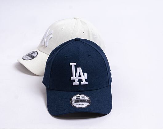 Kappe New Era 9 - MLB Linen FORTY - LA Dodgers - Navy / White
