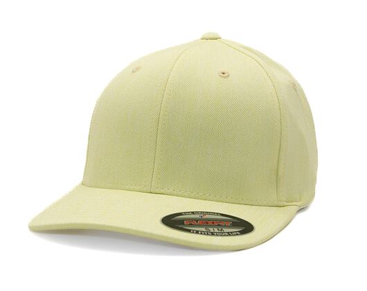 Kappe Yupoong Flexfit Pastel Melange Cap Yellowcream