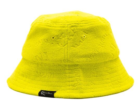 Hut Karl Kani Signature Frottee Bucket Hat green