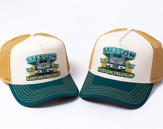 Kinder Kappe Stetson - Trucker Cap Keep On Trucking - 47