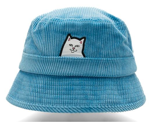 Hut Rip N Dip Lord Nermal Corduroy Bucket Hat (Light Blue)