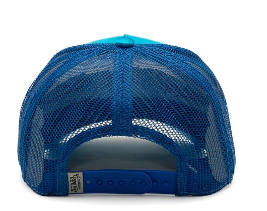 Kappe Von Dutch Trucker Cary - Satin - Blue