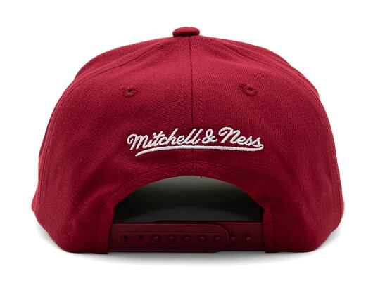 Kappe Mitchell & Ness Team Ground 2.0 Pro Snapback NHL Colorado Avalanche Maroon