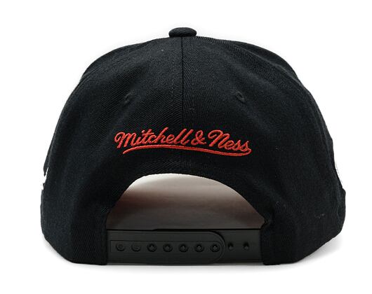 Kappe Mitchell & Ness - NBA Glow Up Classic Red Chicago Bulls Black