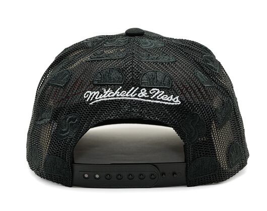 Kappe Mitchell & Ness - NBA Monogram Trucker Hwc Seattle Supersonics Black