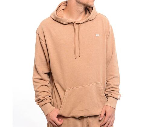 Pullover New Era Washed Oversized Hoody - Orange / White