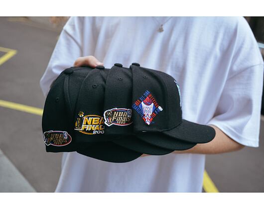 Kappe Mitchell & Ness - NBA Glow Up Classic Red - LA Lakers - Black