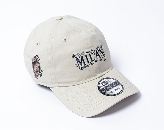 Kappe New Era - 9TWENTY Scribble AC Milan - Stone