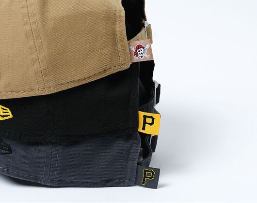 Kappe New Era - 9TWENTY Classic Dad Cap - Pittsburgh Pirates - Khaki