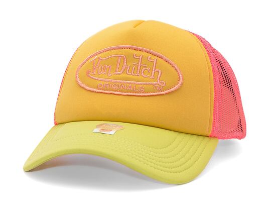 Kappe Von Dutch Tampa Trucker Foam Camel/Peach