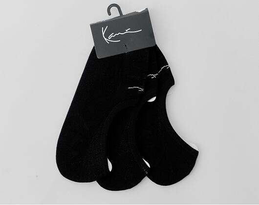 Socken Karl Kani Signature Invisible Socks 3 Pack black