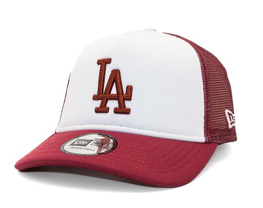 Kappe New Era - 9FORTY Trucker World Series - LA Dodgers - Rust