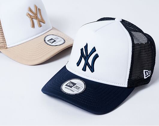 Kappe New Era - 9FORTY Trucker World Series - NY Yankees - Navy