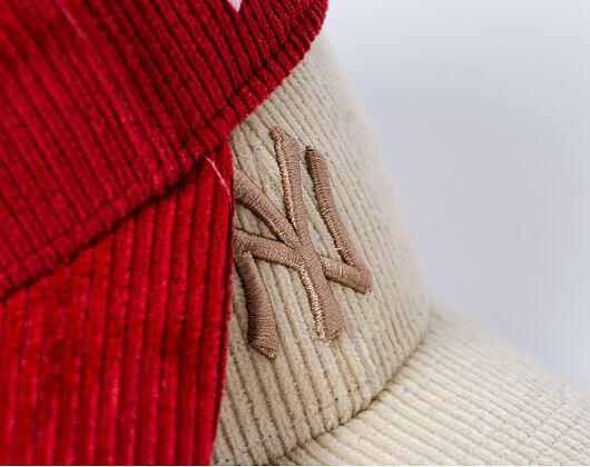 Damen Kappe New Era - 9FORTY Cord - LA Dodgers - Rust / Fondant Pink