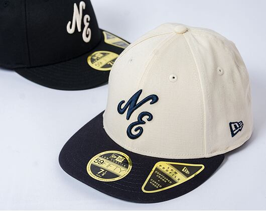 Kappe New Era - 59FIFTY Low Profile Branded Script - Beige