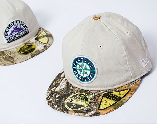 Kappe New Era - 59FIFTY Retro Crown Realtree - Seattle Mariners - Camo