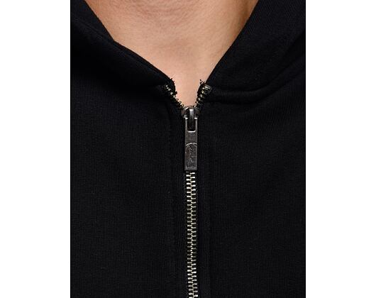 Pullover Karl Kani - Chest Signature Essential Zip Hoodie - Black