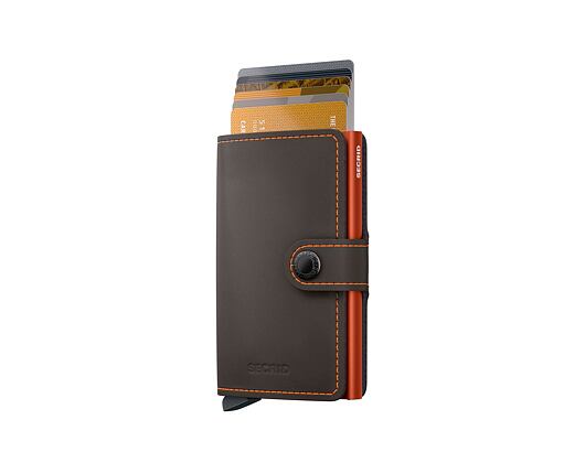 Geldbörse Secrid - Miniwallet - Matte - Truffle & Orange