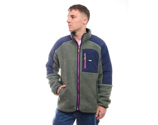 Pullover Picture Quilchena - Green Spray Dark Blue