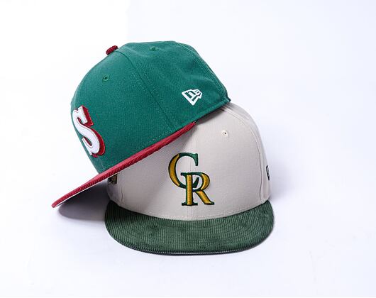 Kappe New Era - 59FIFTY MLB Contrast Cord - Seattle Mariners - Green