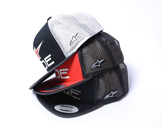 Kappe Alpinestars - Ride 4.0 - Black/White/Red