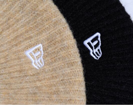 Baskenmütze New Era - MLB Womens Knitted Beret - NY Yankees - Toffee / White