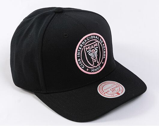 Schirmmütze Mitchell & Ness - MLS Team Ground 2.0 Pro Snapback - Inter Miami CF - Schwarz