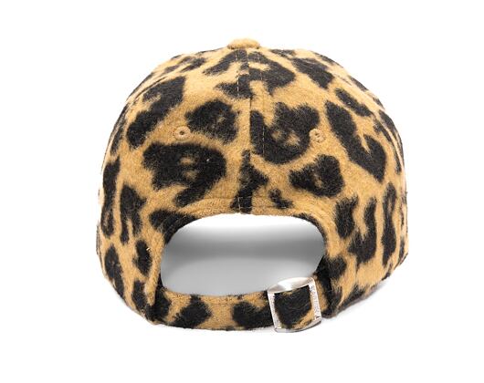 Damen Kappe New Era 9FORTY Womens MLB Leopard - NY Yankees - Leopard Camo / Black