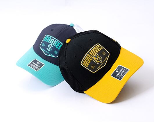 Kappe Fanatics - Vegas Golden Knights - A/CAP Structured Adjustable Meshback - Black/Harvest Gol