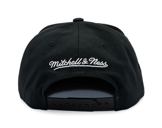 Kappe Mitchell & Ness - Evergreen Black/White Snapback - Milwaukee Bucks - Black