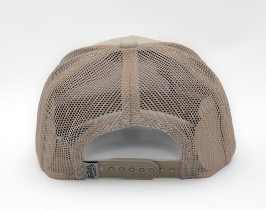 Kappe Von Dutch - Trucker Soho - Suede - Beige/ Green