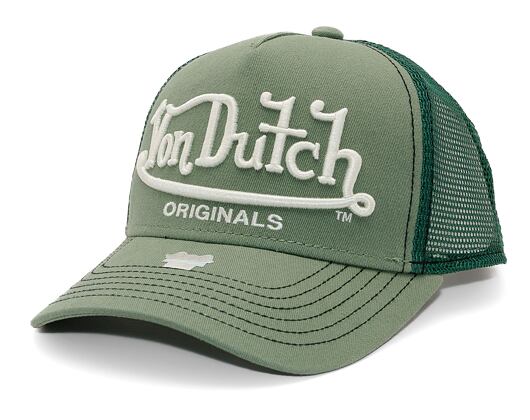 Kappe Von Dutch - Trucker Riverside - Cotton Twill Green