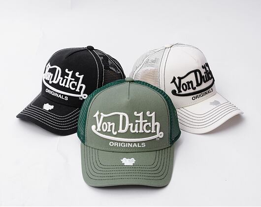 Kappe Von Dutch - Trucker Riverside - Cotton Twill Green
