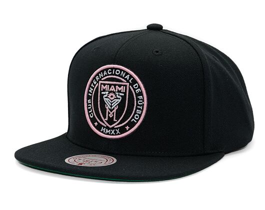 Kappe Mitchell & Ness - MLS Team Ground 2.0 Snapback - Inter Miami Cf - Black