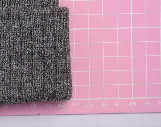 Mütze Upfront - Stranded Beanie Dark Grey Melange