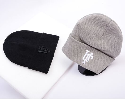 Mütze Upfront - SPINBACK 2 Fold Beanie UF4140-0023 Lt Grey Melange