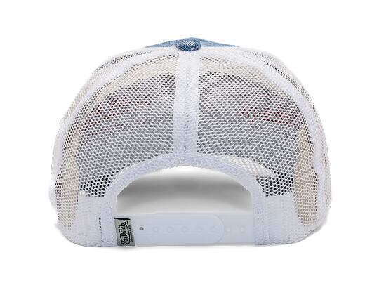 Kappe Von Dutch - Trucker Newark - Caps - Cot Twill Denim - Silver