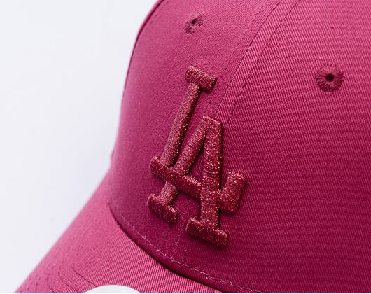 Damen Kappe New Era - MLB Metallic 9FORTY - LA Dodgers - Burgundy