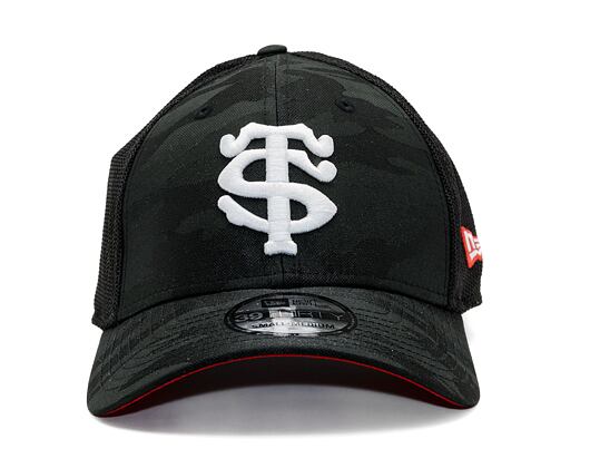 Kappe New Era - French Rugby Tonal Camo 39THIRTY - Stade Toulousain - Black