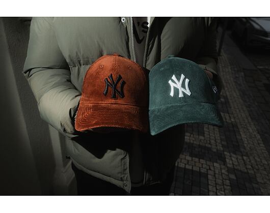 Kappe New Era - 39THIRTY MLB Cord - NY Yankees - Brown / Black