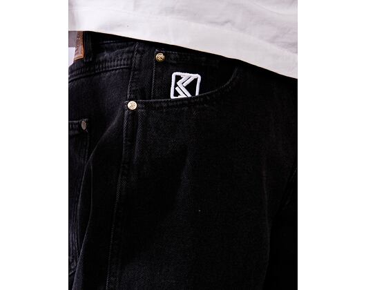 Jeans Karl Kani Small Signature Baggy Five Pocket Denim vintage schwarz