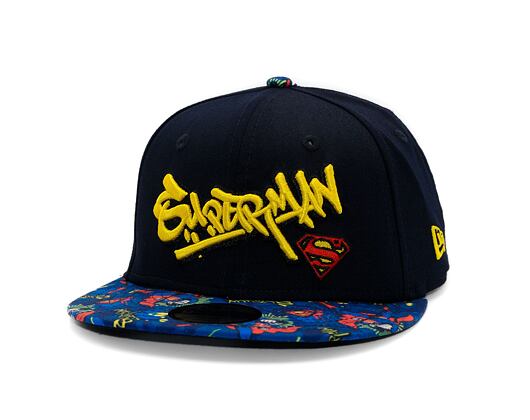 Kinder Kappe New Era - Warner Bros Superman 9FIFTY - Navy