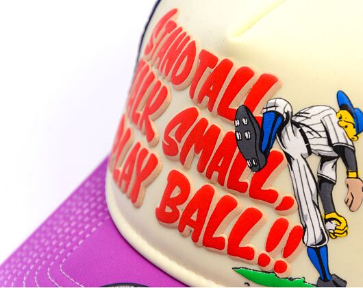 Kappe New Era - Baseball Graphic 9FORTY Trucker - Burgundy / Blue