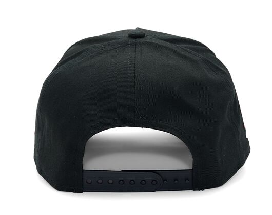 Kappe New Era - NBA Side Patch 9FORTY A-Frame - Chicago Bulls - Black