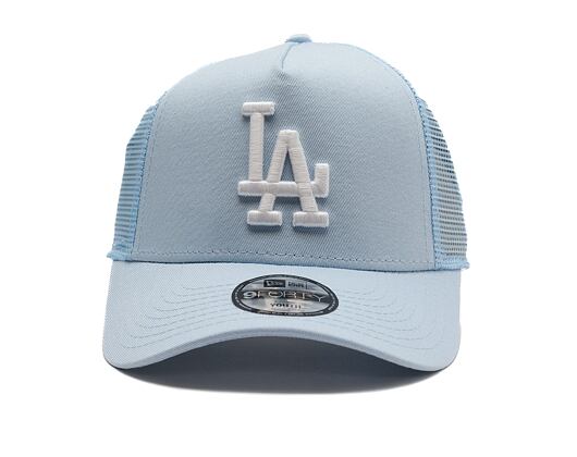 Kinderkappe New Era - MLB Essential 9FORTY Trucker - LA Dodgers - Pastellblau / Navy