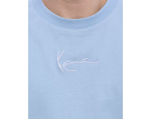 T-Shirt Karl Kani Small Signature Essential Tee light blue