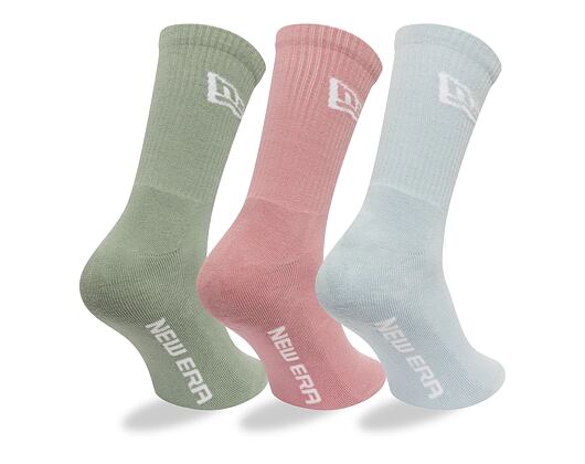 Socken New Era - Flag Collection - Pastel Green Pink Blue