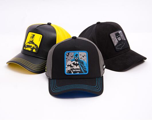 Kappe Capslab - Trucker DC Comics - Gotham - Black / Blue
